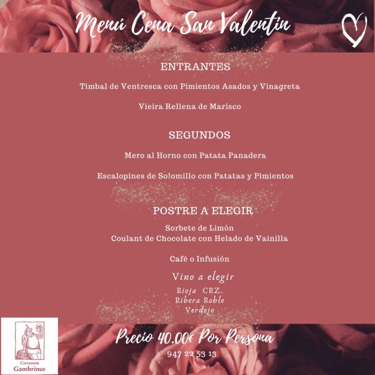 Menu Cena publicacion