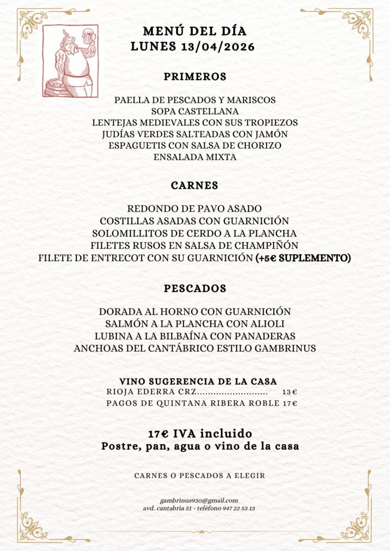 Menu A4 diario 14