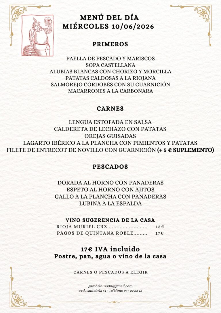 Menu A4 diario 55